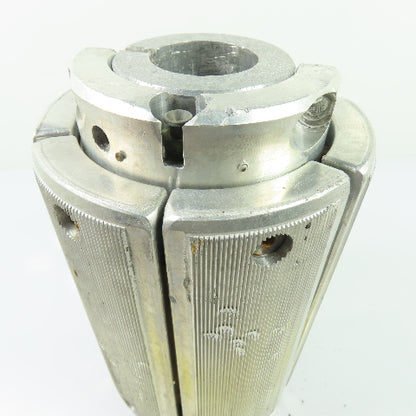 Deublin Style Aluminum Expansion Air Shaft Chuck Adapter 6" OD 8" Long