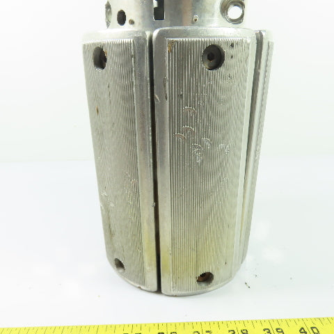 Deublin Style Aluminum Expansion Air Shaft Chuck Adapter 6" OD 8" Long