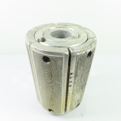 Deublin Style Aluminum Expansion Air Shaft Chuck Adapter 6" OD 8" Long