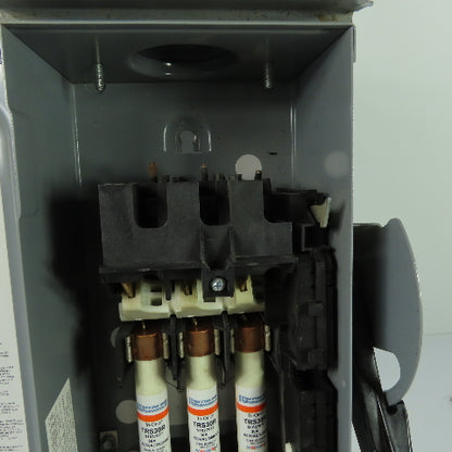Square D H361RB 30A 3-Pole Fusible Safety Disconnect Switch 600VAC 600VDC