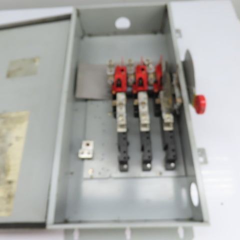 Eaton DH364UDK 200A 3-Pole Non-Fusible Heavy Duty Safety Disconnect Switch 600V
