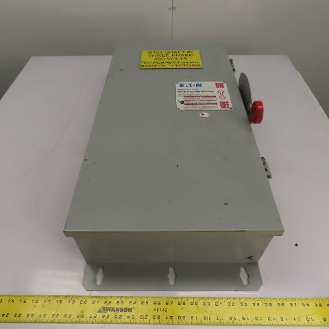 Eaton DH364UDK 200A 3-Pole Non-Fusible Heavy Duty Safety Disconnect Switch 600V