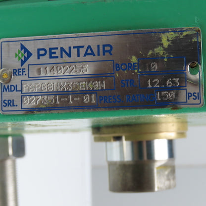 Pentair 11402255 10" Bore 12.63" Stroke Tie Rod Air Cylinder 150 PSI
