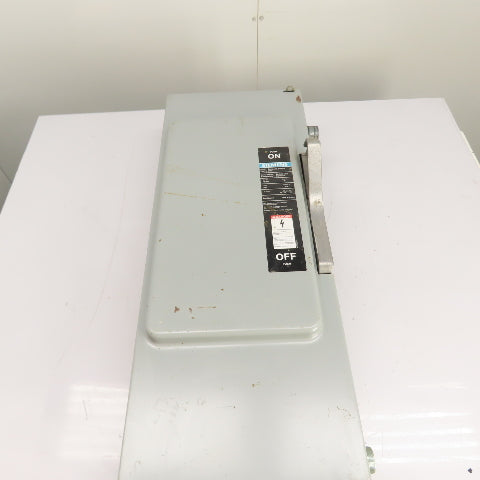 Siemens NF354 200A 3-Pole Heavy Duty Safety Disconnect Switch 600VAC