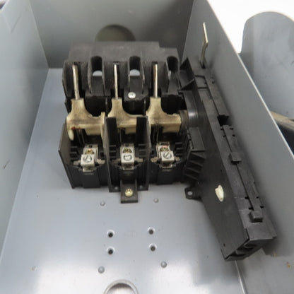 Square D 60A 3-Pole Non-Fusible Safety Disconnect Switch 600V