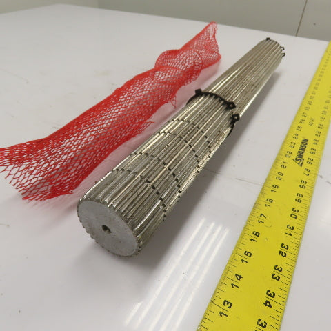 Extruder Screw Splined Drive Shaft 21-1/2" OAL 65mm OD 30 Tooth