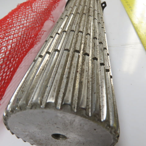 Extruder Screw Splined Drive Shaft 21-1/2" OAL 65mm OD 30 Tooth
