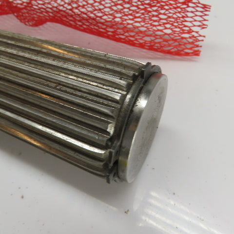 Extruder Screw Splined Drive Shaft 21-1/2" OAL 65mm OD 30 Tooth