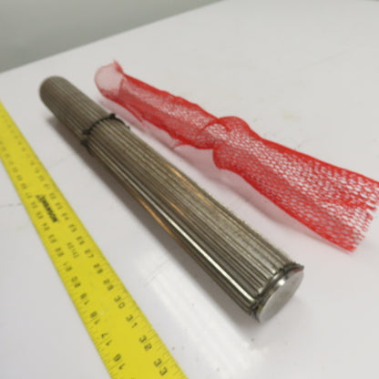 Extruder Screw Splined Drive Shaft 21-1/2" OAL 65mm OD 30 Tooth