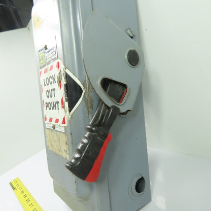 Square D HU361 30A Non Fusible Heavy Duty Safety Disconnect Switch 600VAC