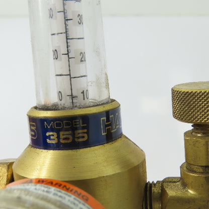 Harris 355-2 CO2 Gas Flowmeter Regulator 3000PSI Max Inlet