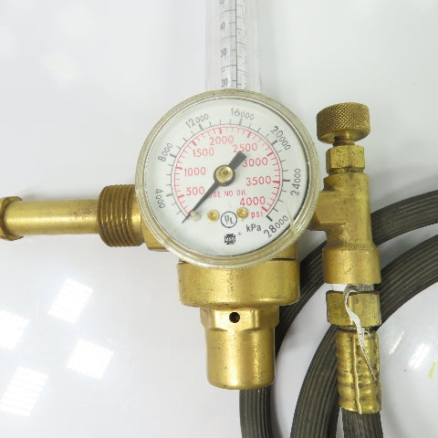 Harris 355-2 CO2 Gas Flowmeter Regulator 3000PSI Max Inlet