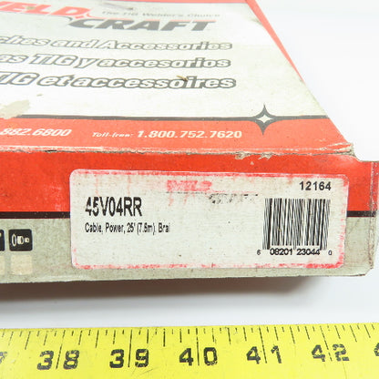 Weldcraft 45V04RR TIG Torch Braided Power Cable 25' 7.6m NEW