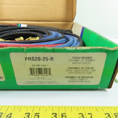 ProStar PRS20-25-R Water Cooled Rubber TIG Welding Torch Package 250A 25'
