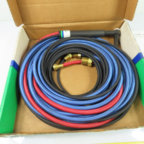 ProStar PRS20-25-R Water Cooled Rubber TIG Welding Torch Package 250A 25'