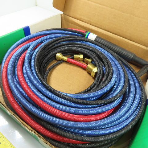 ProStar PRS20-25-R Water Cooled Rubber TIG Welding Torch Package 250A 25'
