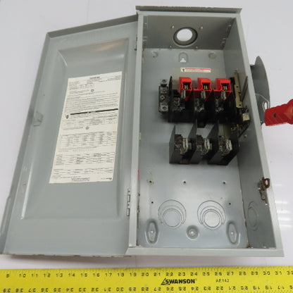 Siemens HF323NR 100A 3-Pole Fusible Safety Disconnect Switch 240VAC