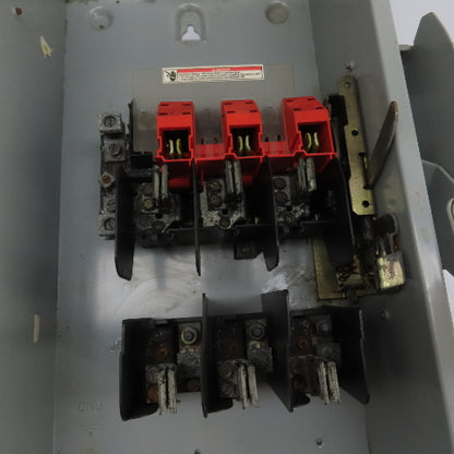 Siemens HF323NR 100A 3-Pole Fusible Safety Disconnect Switch 240VAC