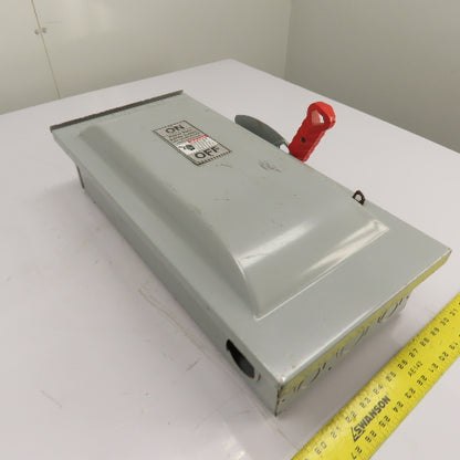 Siemens HF323NR 100A 3-Pole Fusible Safety Disconnect Switch 240VAC