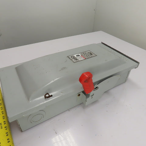 Siemens HF323NR 100A 3-Pole Fusible Safety Disconnect Switch 240VAC