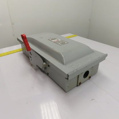 Siemens HF323NR 100A 3-Pole Fusible Safety Disconnect Switch 240VAC