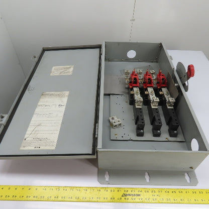 Eaton DH364UDK 200A 3-Pole Non-Fusible Heavy Duty Safety Disconnect Switch 600V