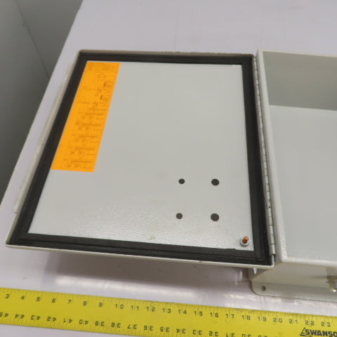 16" x 14" x 6" Wall Mount Electrical Enclosure W/ Hinged Door