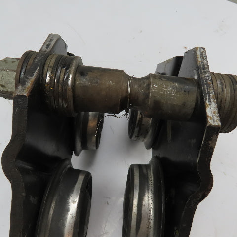 1 Ton 2000LB Push Ball Bearing Hoist Trolley 3" To 5" Flange