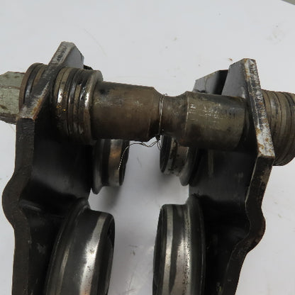 1 Ton 2000LB Push Ball Bearing Hoist Trolley 3" To 5" Flange