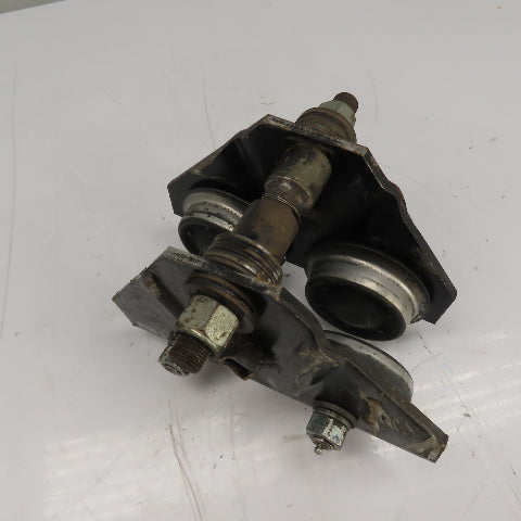1 Ton 2000LB Push Ball Bearing Hoist Trolley 3" To 5" Flange