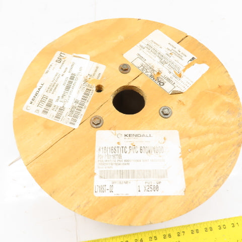 Omni Cable L718ST-02 Hookup Wire 18 AWG Stranded 600V 8+lb Spool