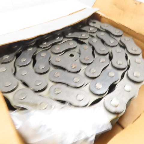 Renold 180-2 10FT Double Strand Riveted Roller Chain 180-2 2-1/4" Pitch 10' L
