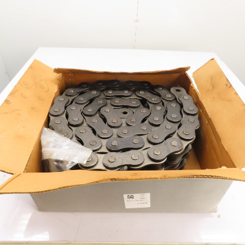 Renold 180-2 10FT Double Strand Riveted Roller Chain 180-2 2-1/4" Pitch 10' L