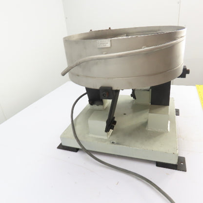 Stainless Steel Vibratory Parts Bowl Feeder 115V 1Ph 18" Dia. x 4" Deep
