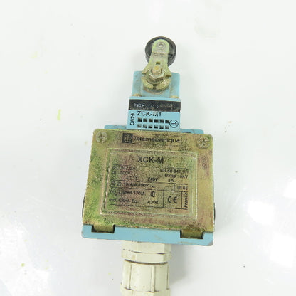 Telemecanique XCK-M Roller Lever Limit Switch 240V 3A IP66