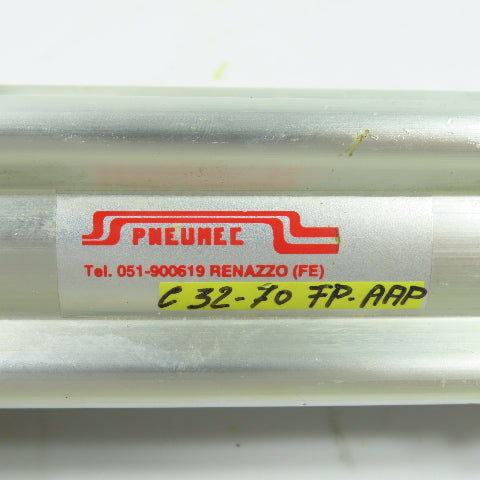 Pneumec C 32-70 FP-AAP Pneumatic Tir Rod Air Cylinder 32mm Bore 70mm Stroke