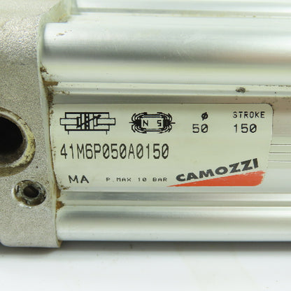 Camozzi 41M6P050A0150 50mm Bore 150mm Stroke Double End Pneumatic Air Cylinder