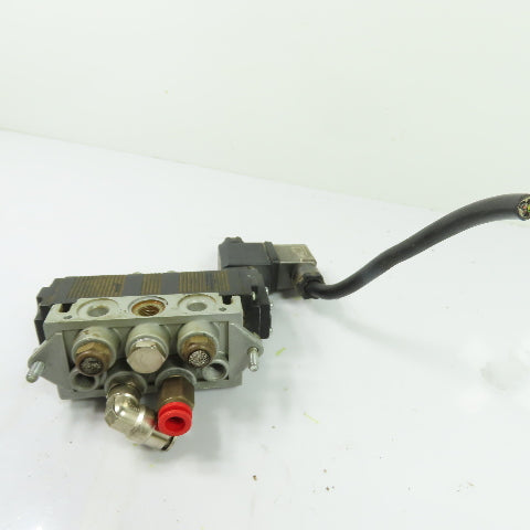 Univer AE-1001 Solenoid Pneumatic Spool Valve 24V 5W 10 Bar