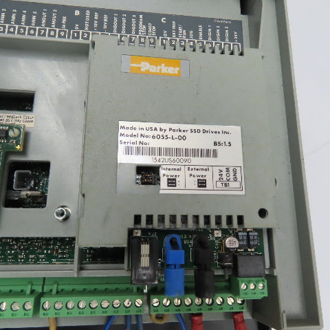 Eurotherm 955 L BR22 590 DRV DC Drive 34A 20HP 500/240VDC Out 590S-0700-6-1-0-00