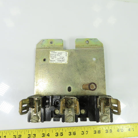 Allen-Bradley 1494F-C666 3-Pole Fuse Block Holder Ser A 600VAC 60A