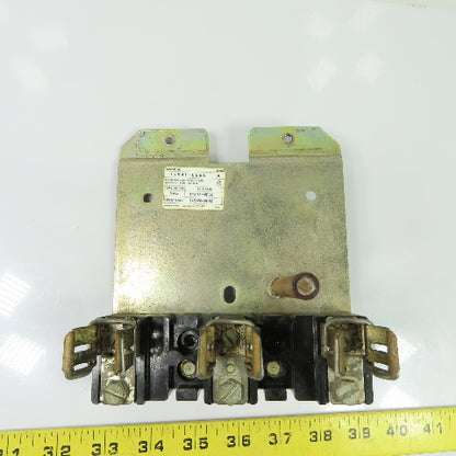Allen-Bradley 1494F-C666 3-Pole Fuse Block Holder Ser A 600VAC 60A