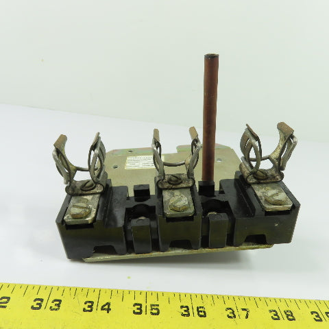 Allen-Bradley 1494F-C666 3-Pole Fuse Block Holder Ser A 600VAC 60A