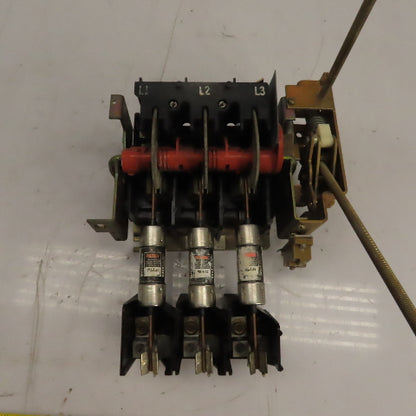 Square D 9422TE2 H-100-SV 80A Fusible Safety Disconnect Switch 3Ph 600V