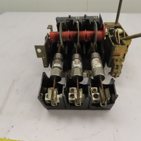 Square D 9422TE2 H-100-SV 80A Fusible Safety Disconnect Switch 3Ph 600V