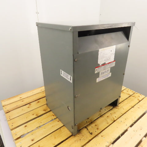 Square D 15T6H 15 kVA Dry Type General Purpose Transformer 480V Pri 240V Sec 3Ph