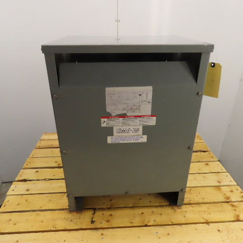 Square D 15T6H 15 kVA Dry Type General Purpose Transformer 480V Pri 240V Sec 3Ph