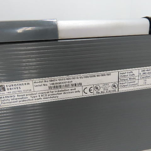 Eurotherm 584SV/0055/400/0010/US/000/0000/B0/000/000 Drive 380-460VAC 3Ph