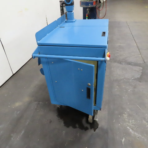 36" x 24" x 40" Tall Rolling Mobile Work Testing Station Cart W/ Storage