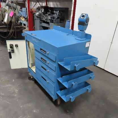 36" x 24" x 40" Tall Rolling Mobile Work Testing Station Cart W/ Storage