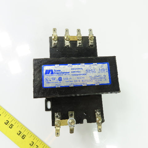 Acme TA-1-81212 150VA Industrial Control Transformer 240/480V Pri 120V Sec 1Ph